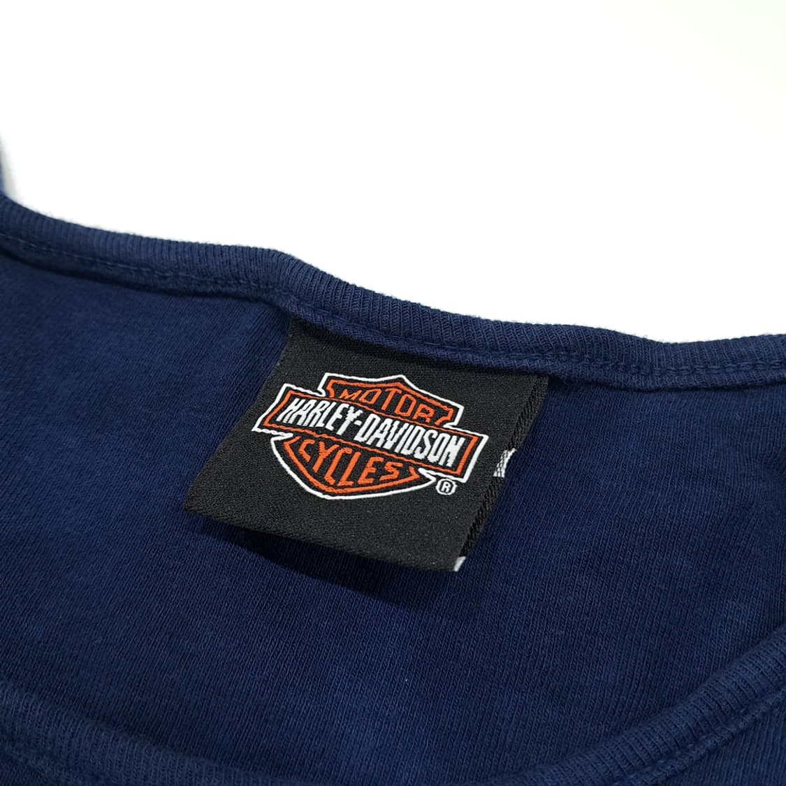 CL569 M 할리데이비슨 00s 미국판 타이다이 긴팔 티셔츠 상품이미지3