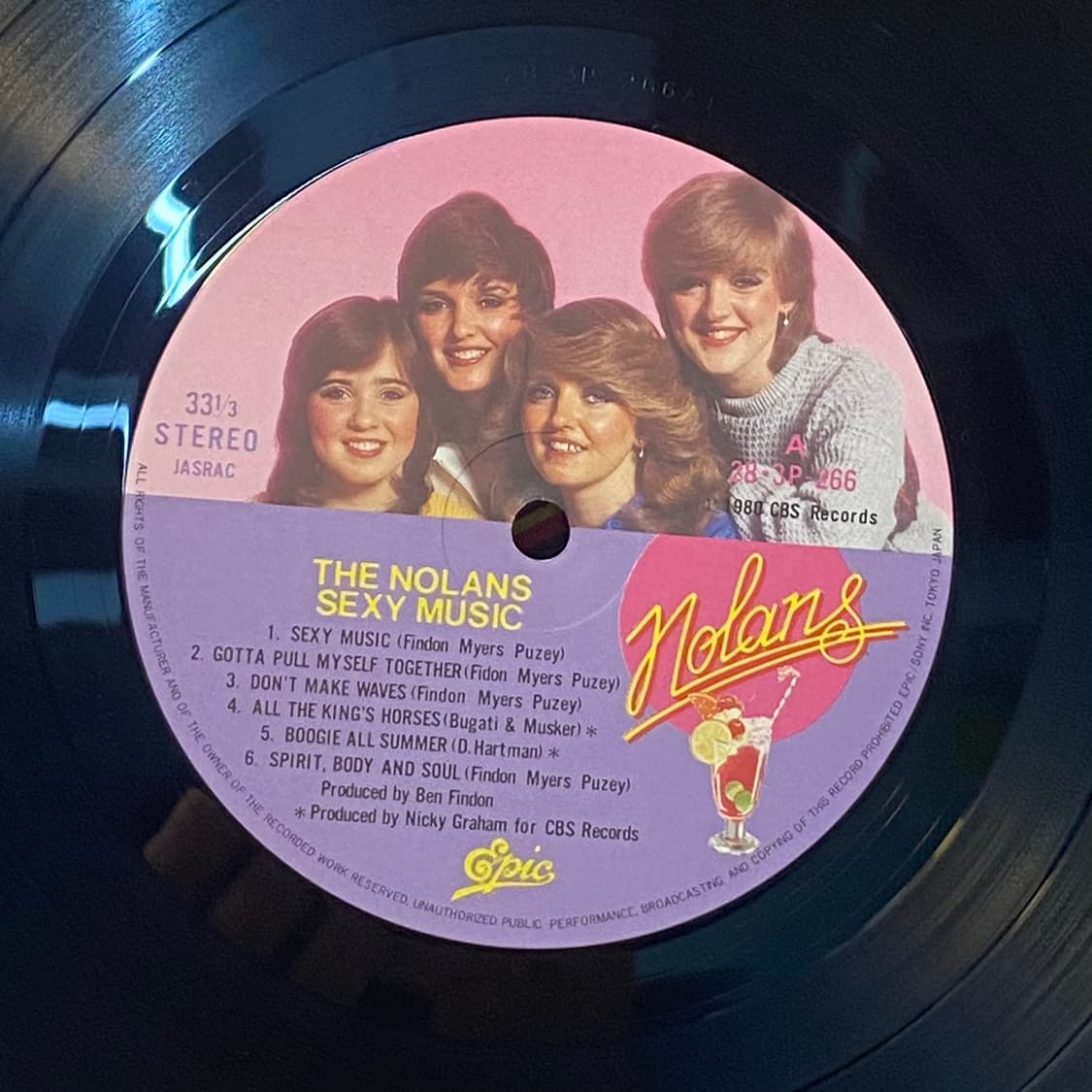 (LP-팝-일본반) The Nolans (놀란스) - Sexy Music 상품이미지4