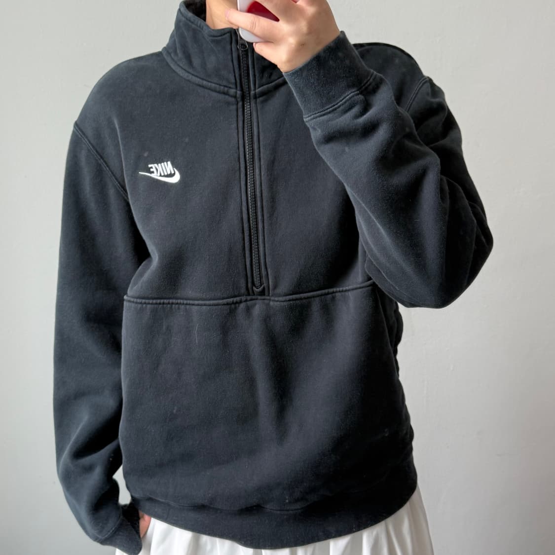 [XL] 나이키 블랙 하프집업 상품이미지2