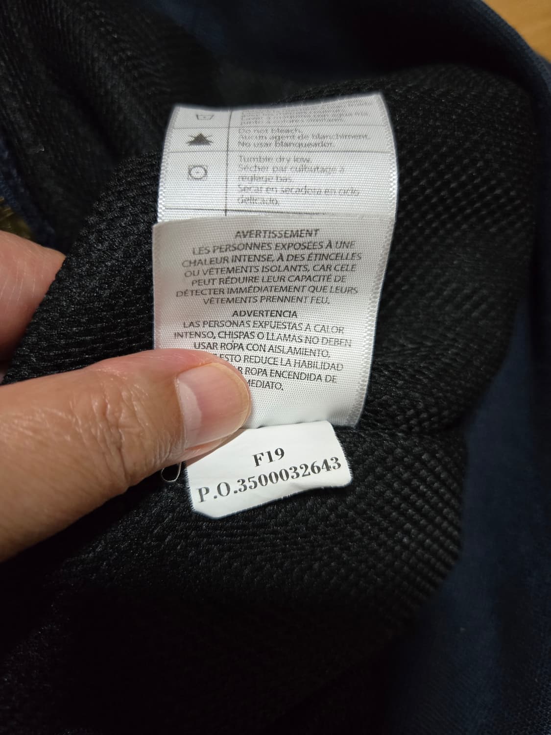 칼하트 네이비 후드집업 상품이미지8