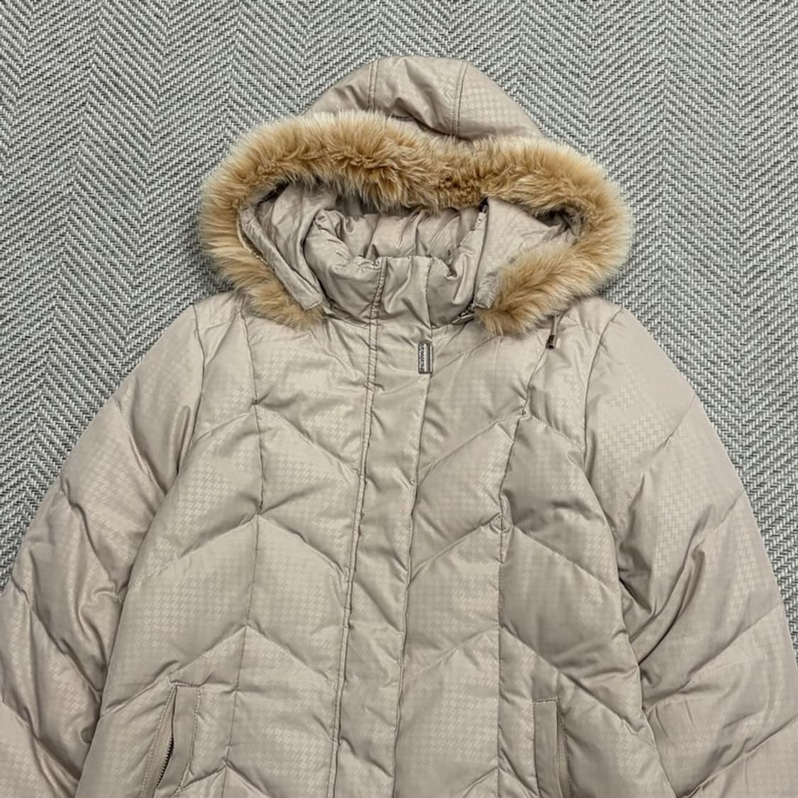 발망 퍼 후드 덕다운 패딩 v1793 상품이미지3