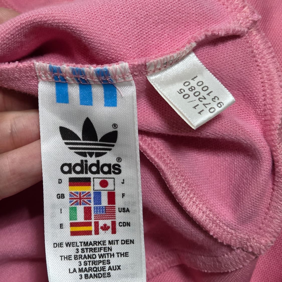 아디다스 유로파 핑크 져지 상품이미지8