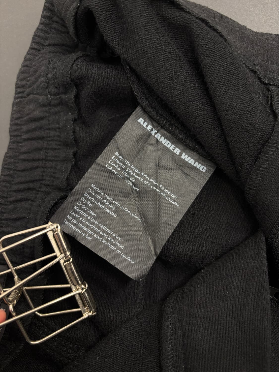 Alexander Wang Pocket Layered Sweat Shor 상품이미지7