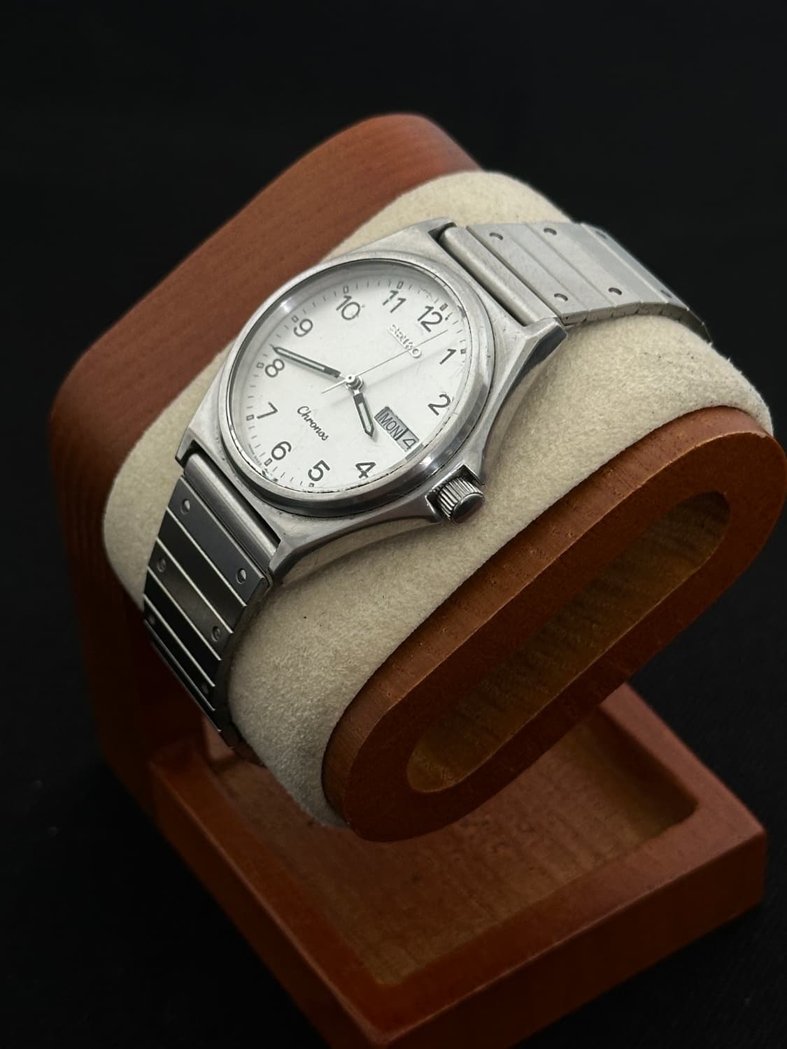 Seiko Vintage 세이코 크로노스 데이데이트 시계 상품이미지4
