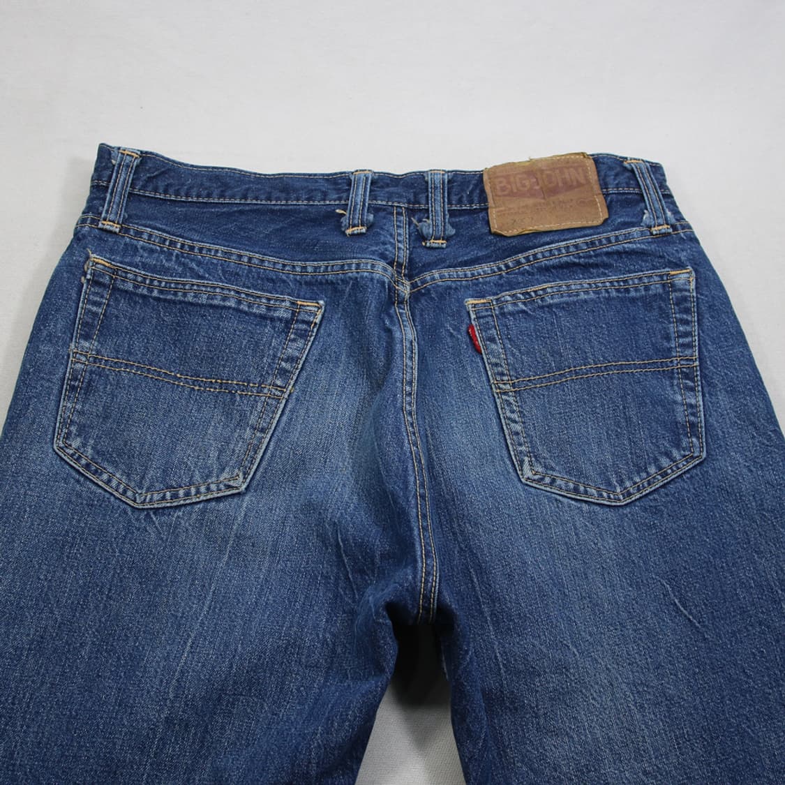 (착용컷) 80's BIG JOHN 셀비지 커팅 진 (32.5) 상품이미지9