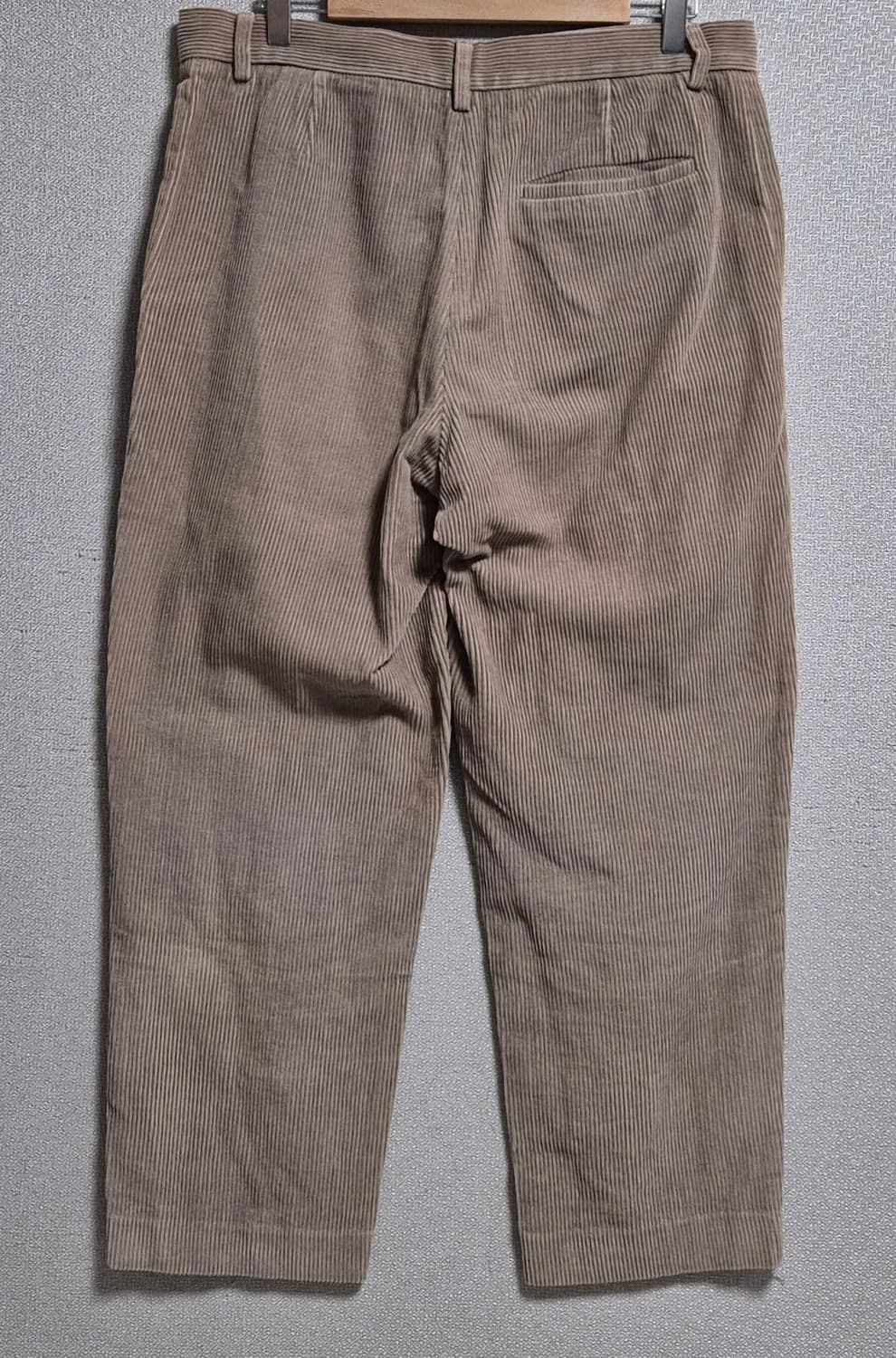 34-35) COS 코스 다크베이지 코듀로이 골덴 팬츠 상품이미지2