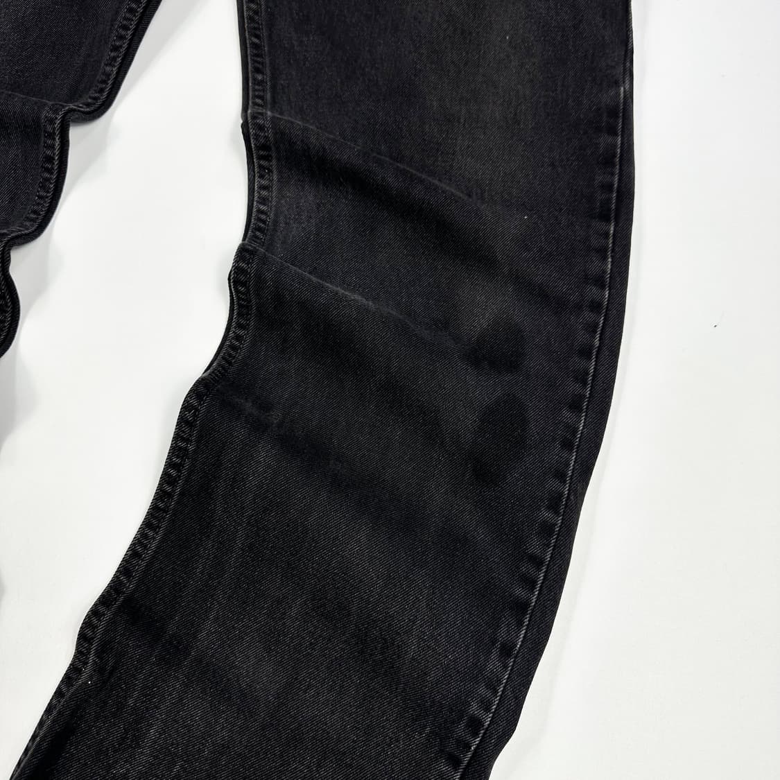 리바이스 505 오리지널 흑청 블랙진 데님 팬츠 (38인치) 상품이미지6
