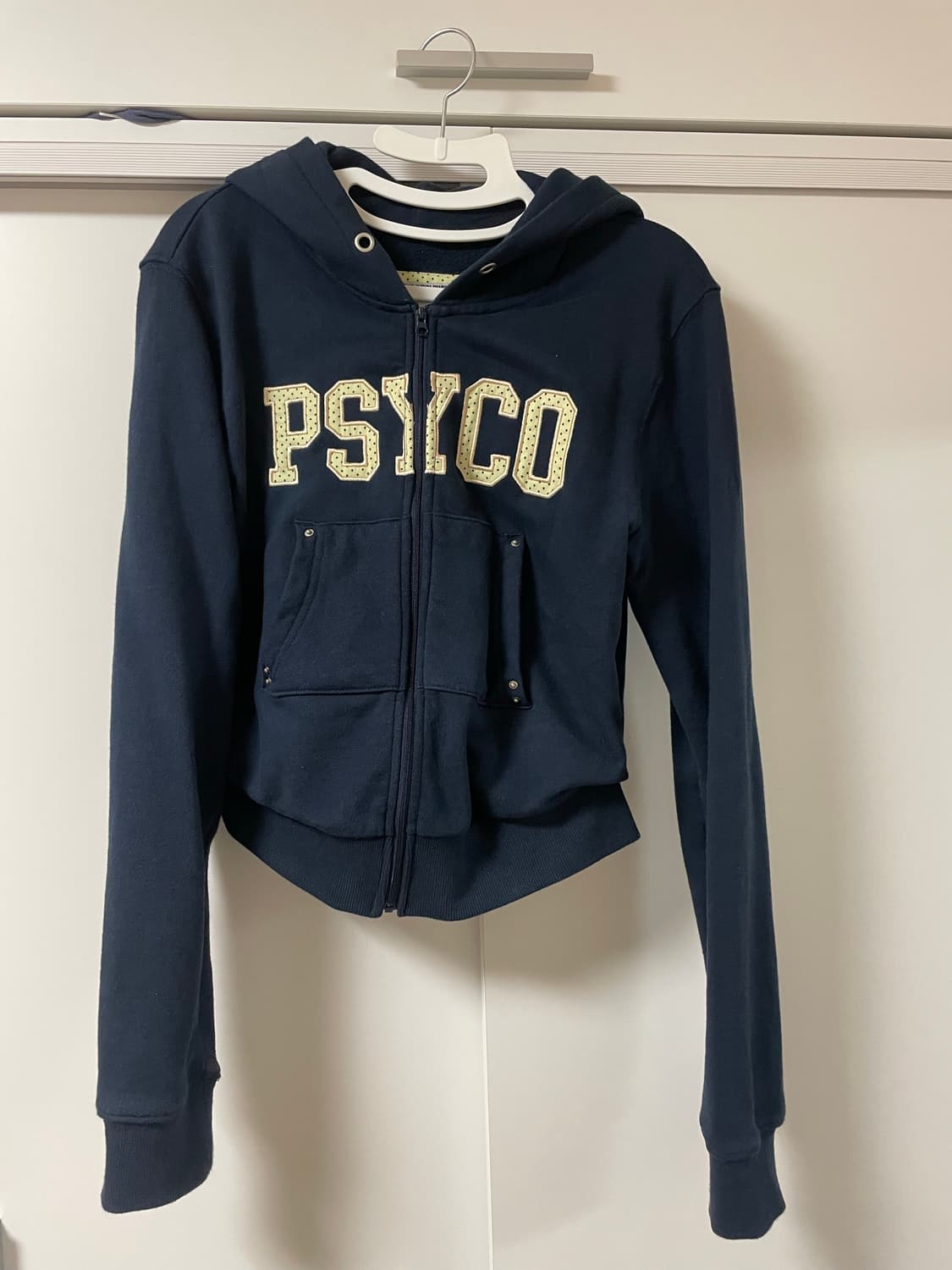 스컬프터 크롭 후드집업 xs 상품이미지1