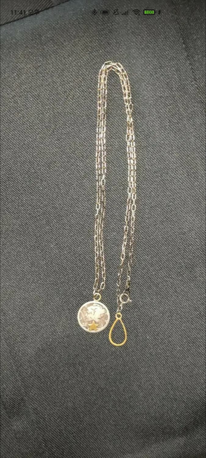 Button works 목걸이 상품이미지1