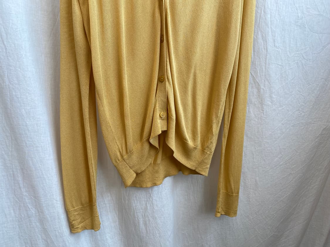 UNIQLO 옐로우 베이직 가디건(XL) 상품이미지5