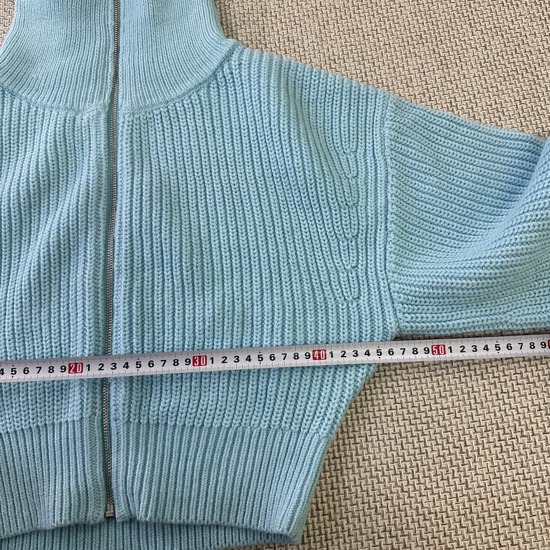 S 자라 니트 집업 0403D 상품이미지5