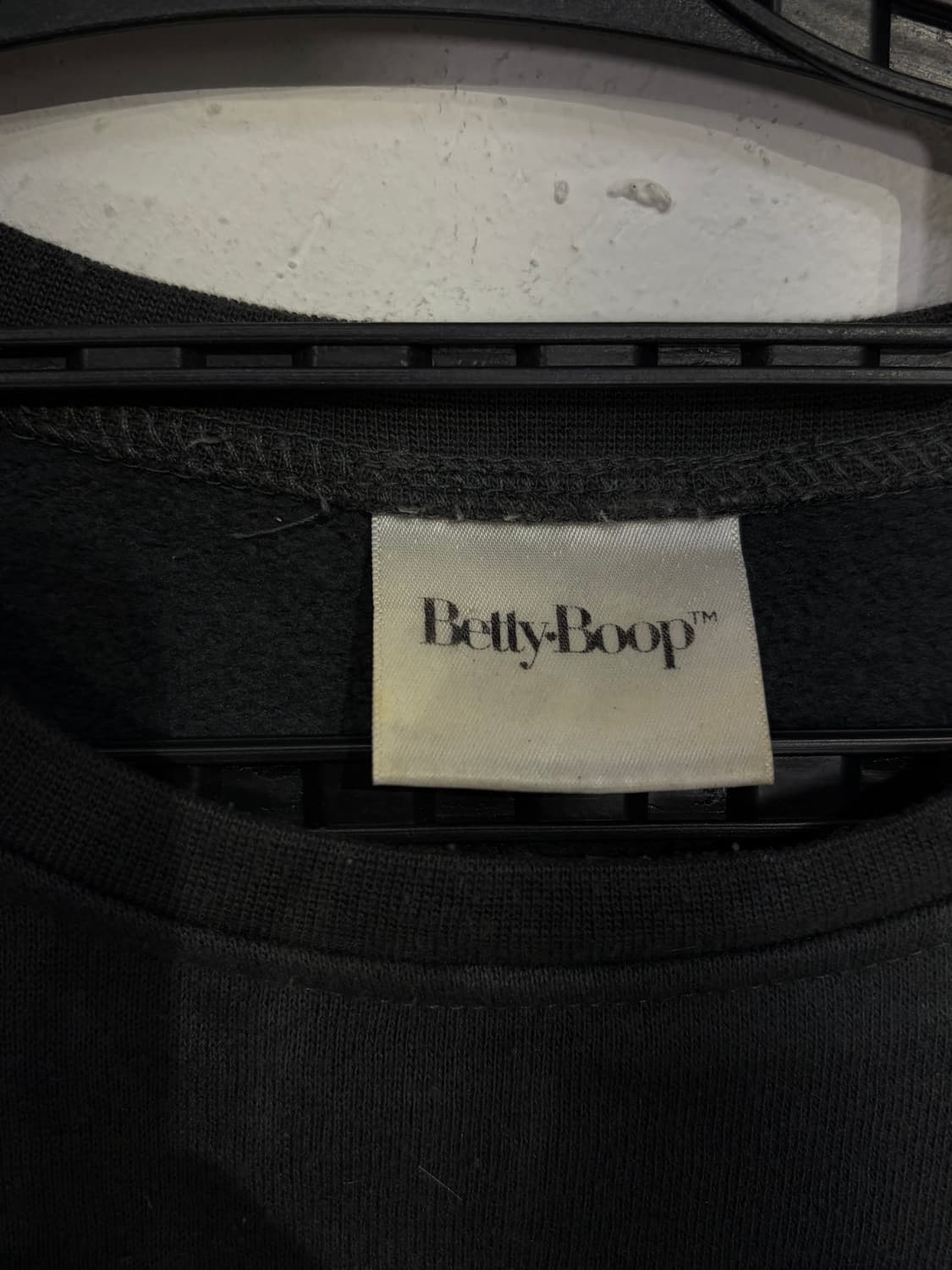 일본빈티지 베티붑 차콜 프린팅 오버핏 맨투맨 상품이미지9