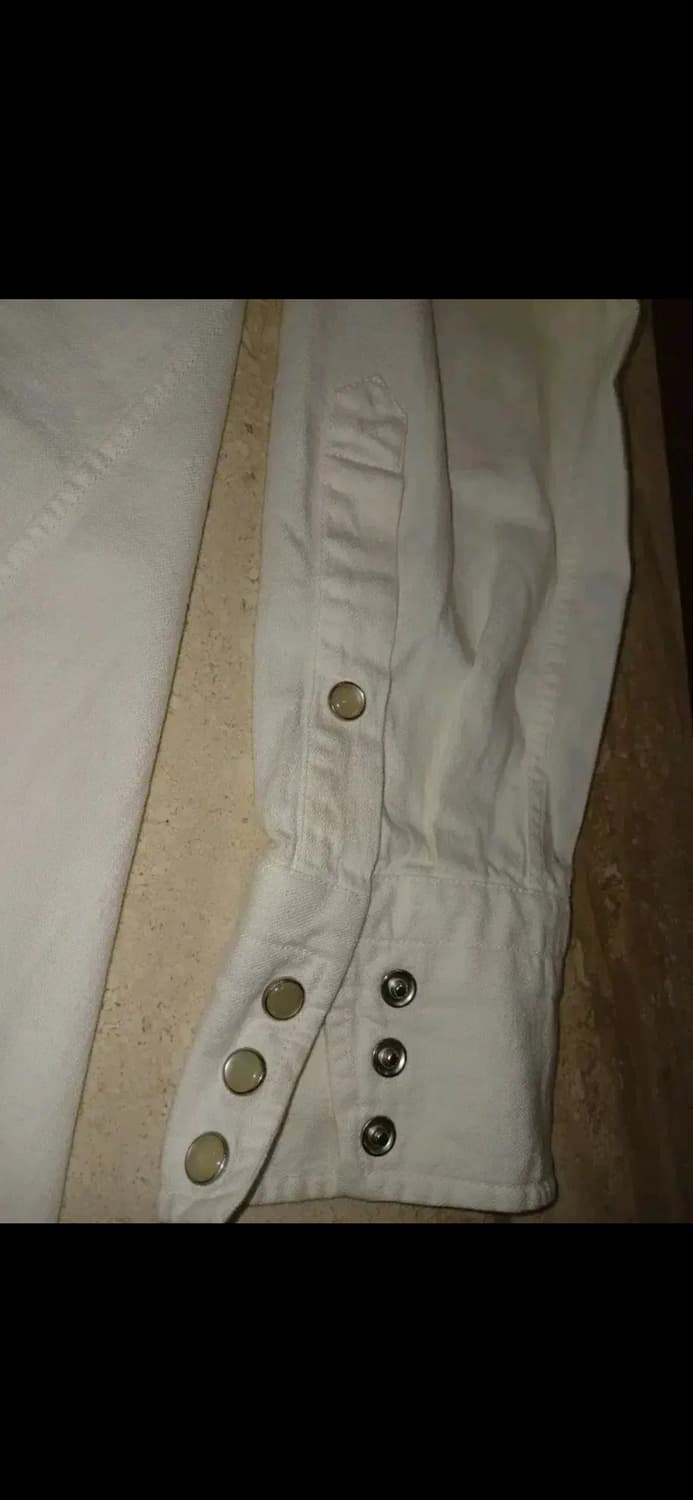 TOM FORD WHITE COTTON WESTERN SHIRTS 상품이미지8