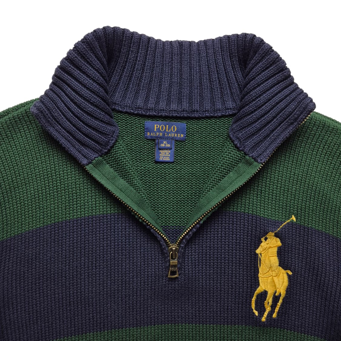 [XL(18-20)] 폴로 랄프로렌 빅포니 하프집업니트 상품이미지6