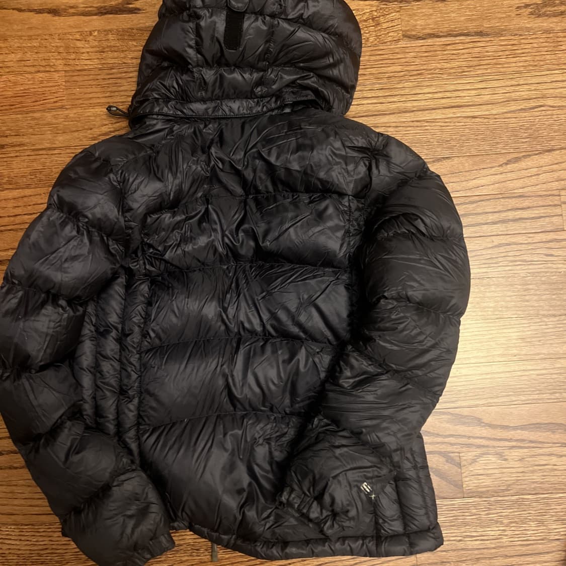 10s 몽벨 EX 라이트 다운 파카 블랙/퍼플 상품이미지7