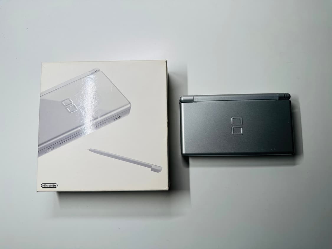 닌텐도 DS Lite DSL 메탈릭실버 일판 풀박스셋 판매 (3DS) 상품이미지1