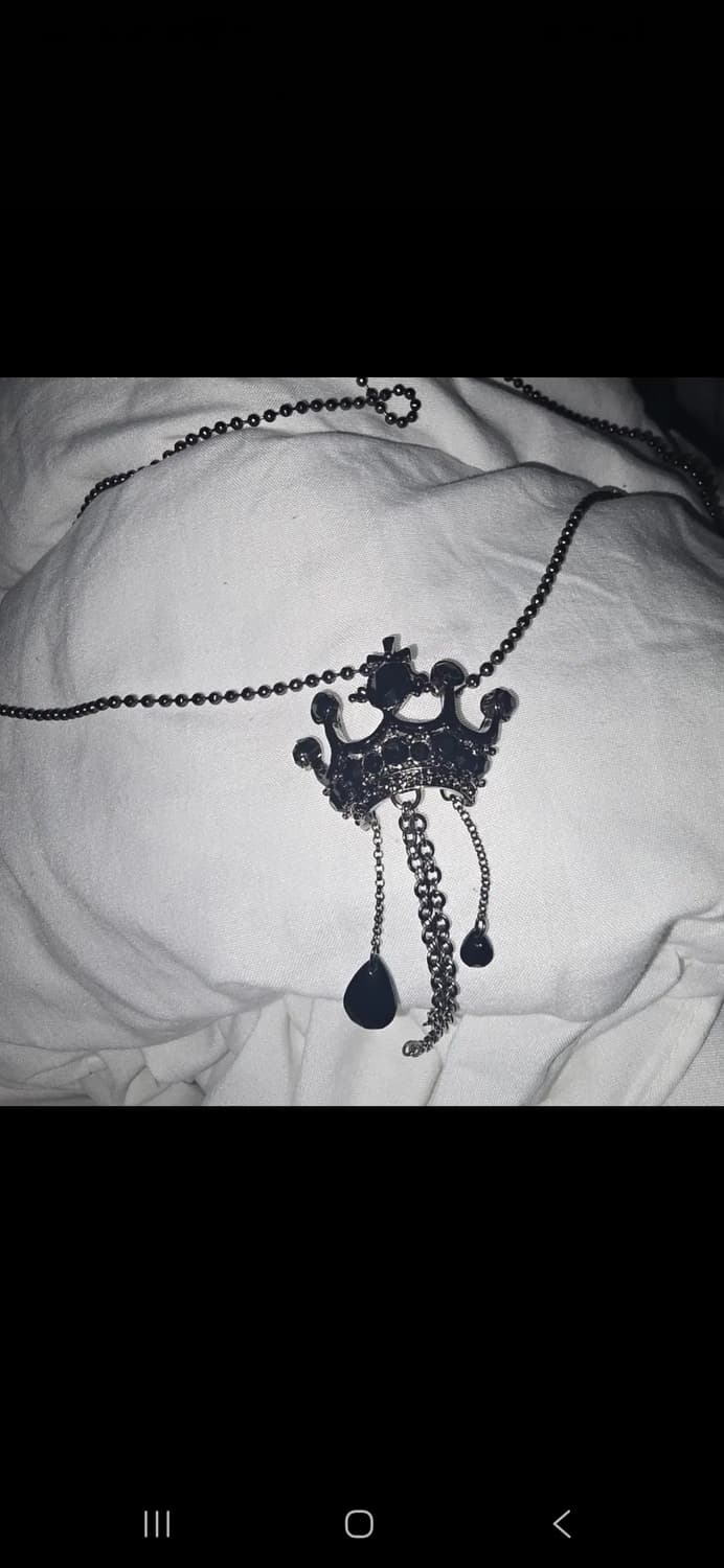 빈티지 왕관 목걸이 상품이미지1