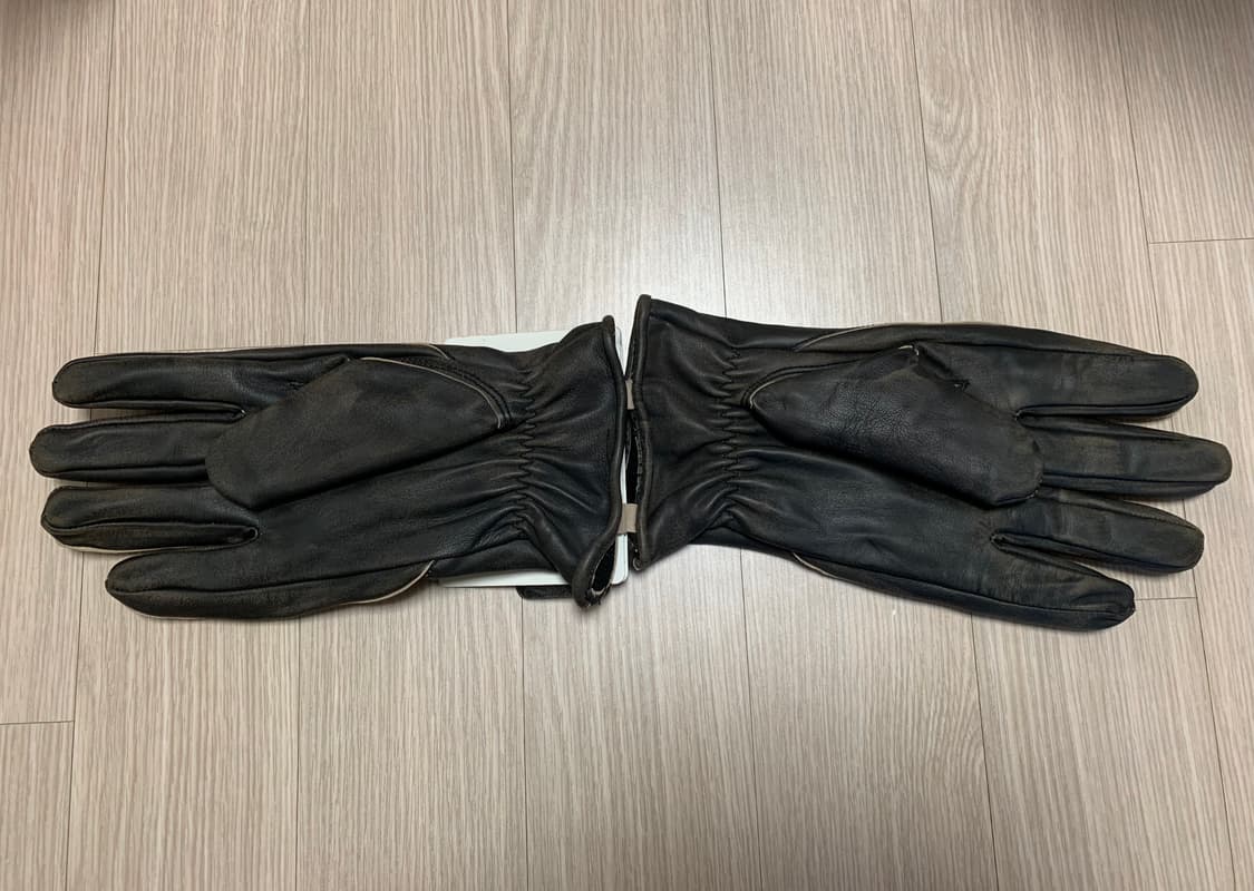 자라 리미티드 에디션 램스킨 빈티지 레더 장갑 L size 상품이미지8