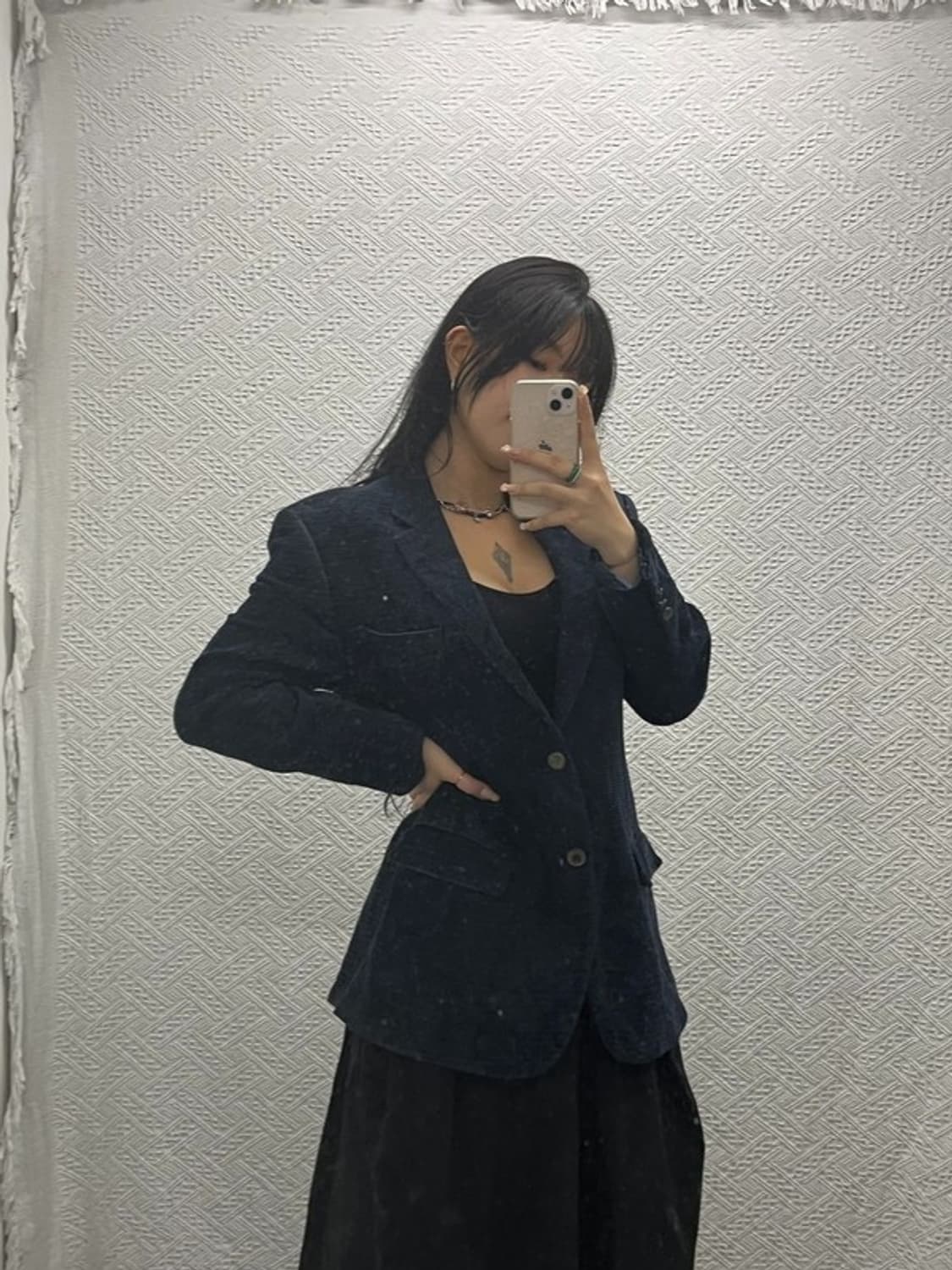 지방시 빈티지 캐쥬얼 코듀로이 울 블레이저 자켓 95 C06455 상품이미지1