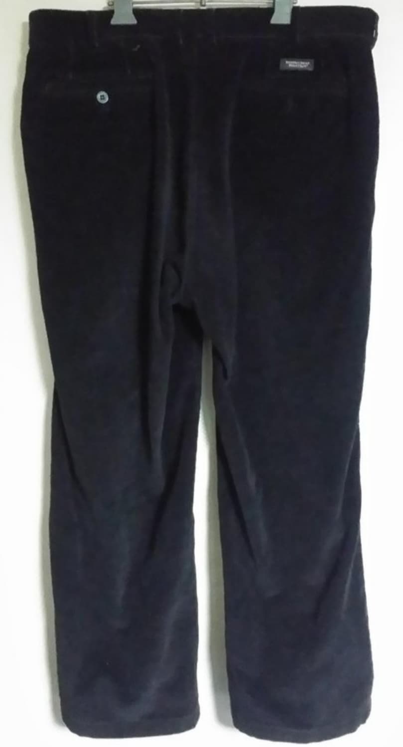 베버리힐즈 폴로클럽 남성 골덴 코듀로이 바지 블랙 36인치 상품이미지2