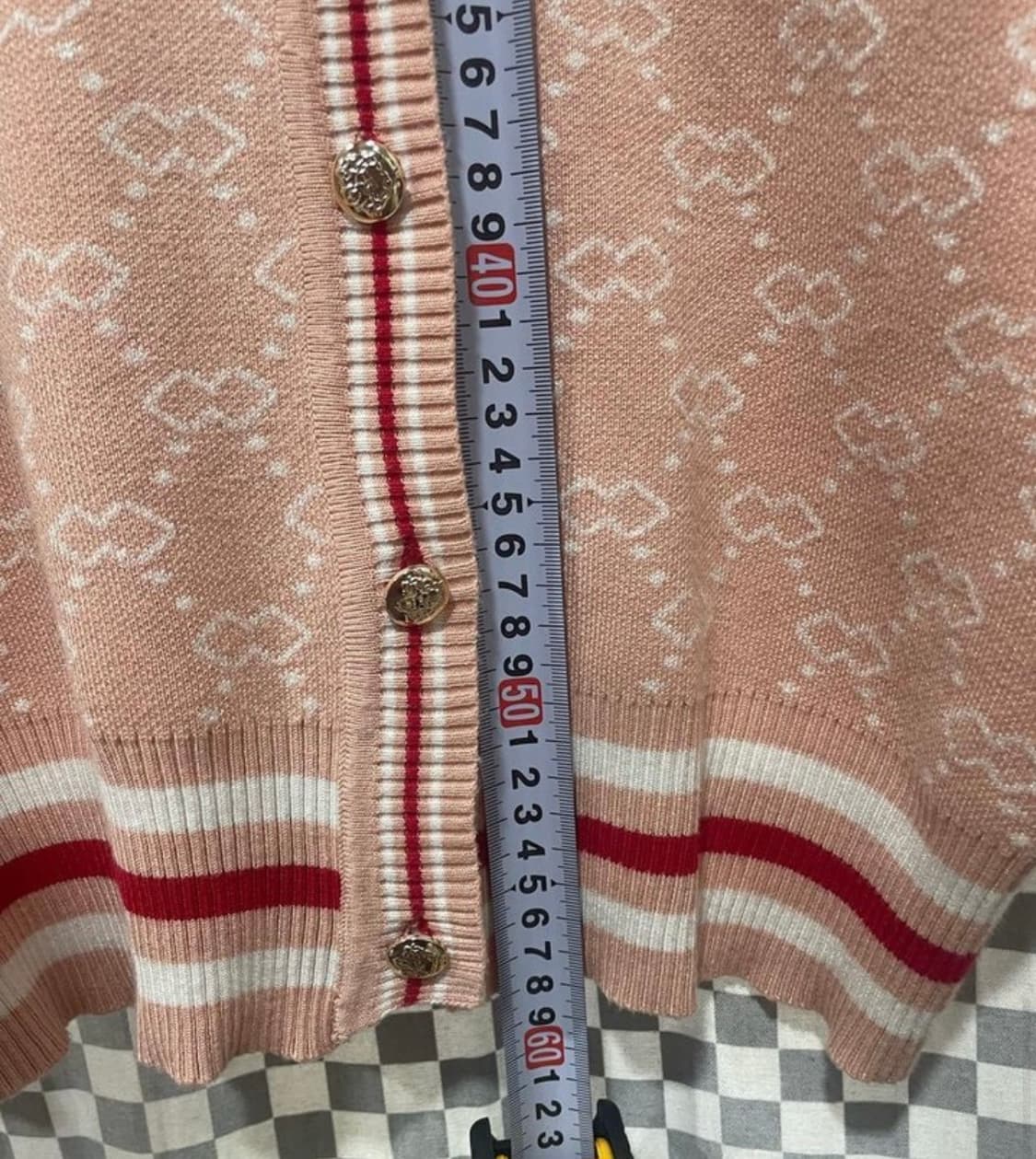 수입 배색 니트가디건:) 데이트룩출근룩오피스룩:) 상품이미지5