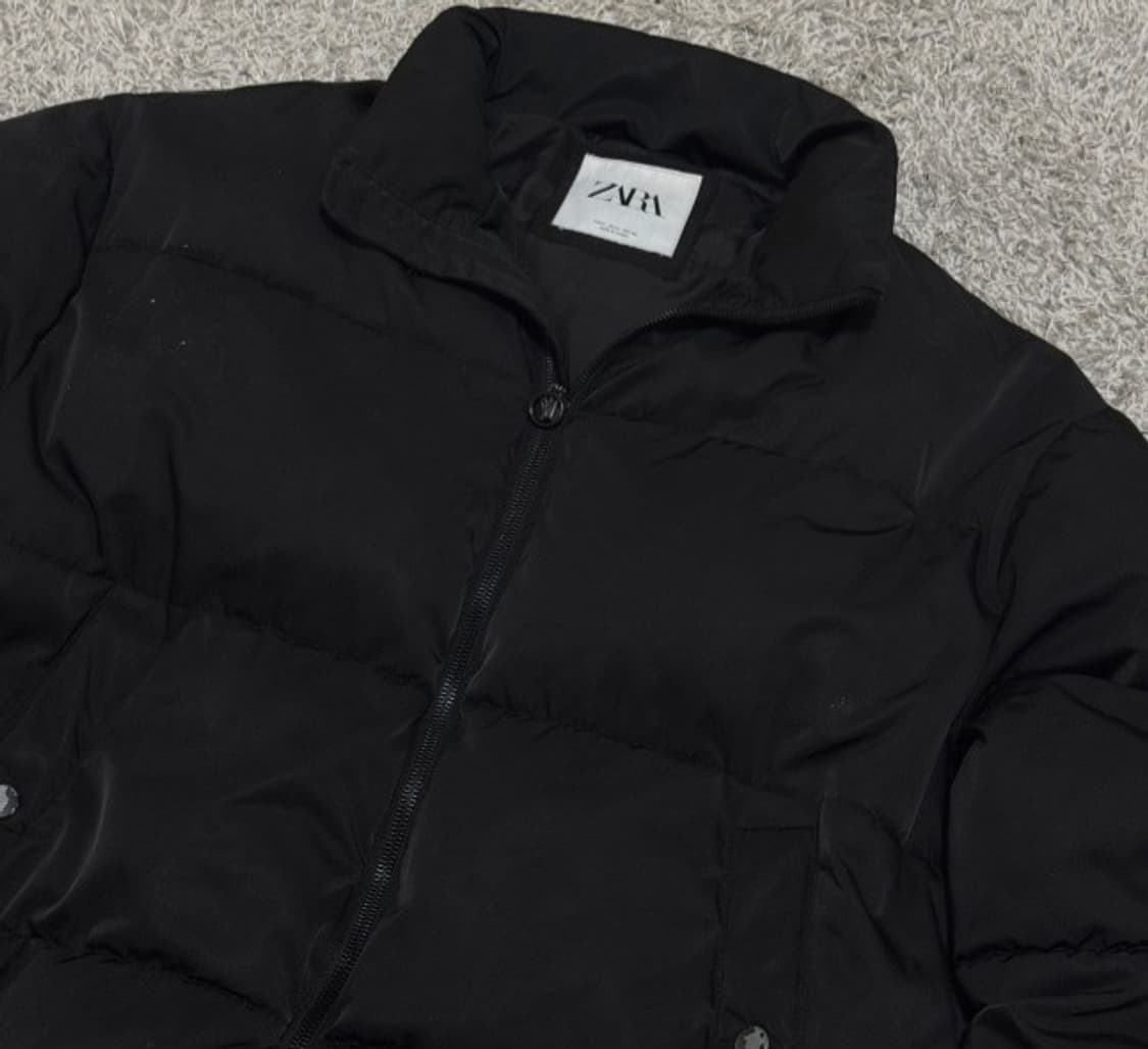 자라 블랙 패딩 점퍼 105/XL 상품이미지2