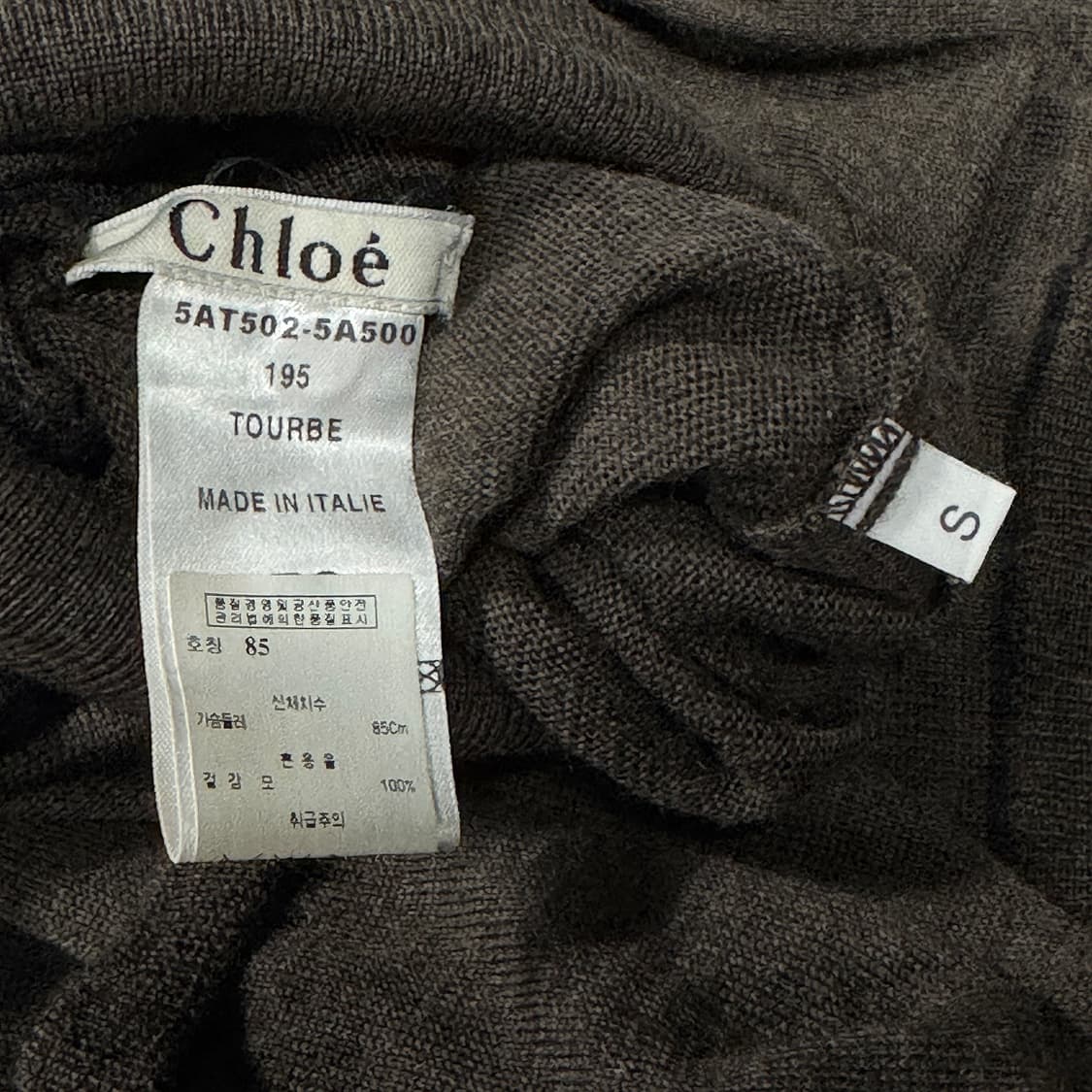 끌로에 터틀넥 울 포켓 니트 상품이미지2