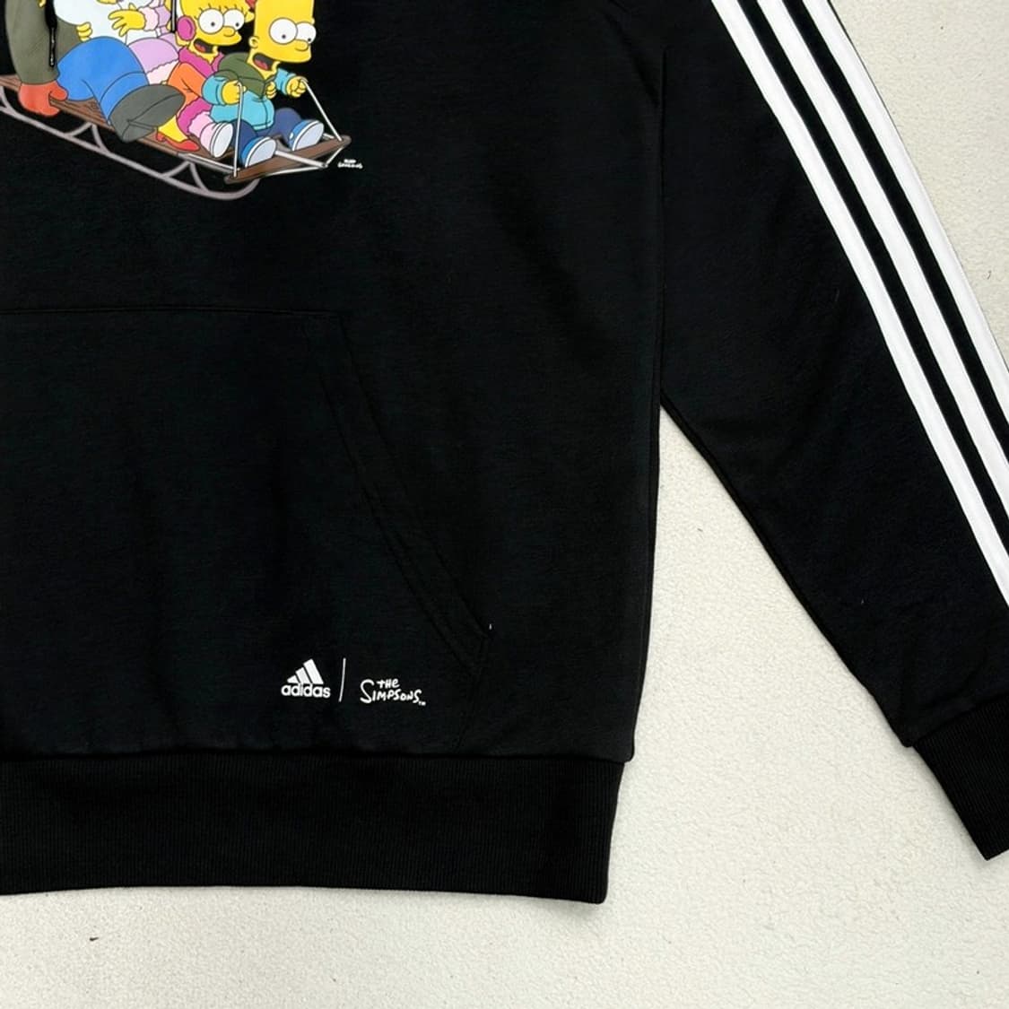 (새상품) ADIDAS X 더심슨패밀리 그래픽 후드티 2XL 상품이미지2