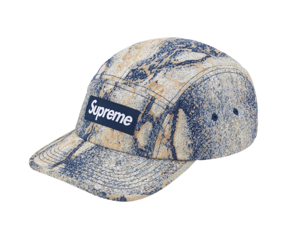 슈프림 데님 캠프캡 스네이크 - 24FW 상품이미지1