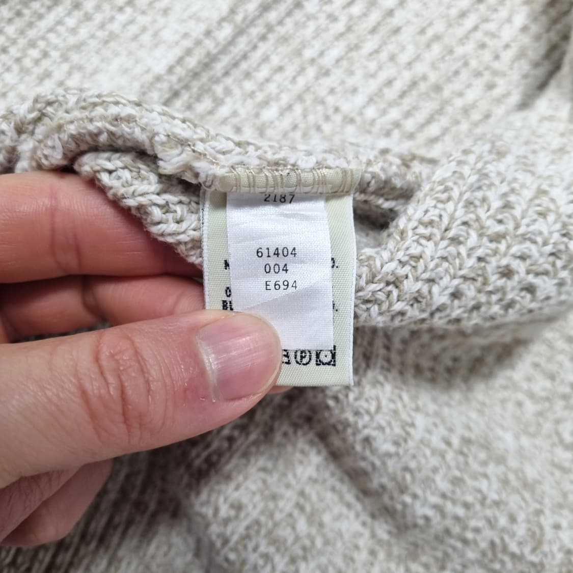 90S 빈티지 EDDIE BAUER 니트 베스트 - L 상품이미지8
