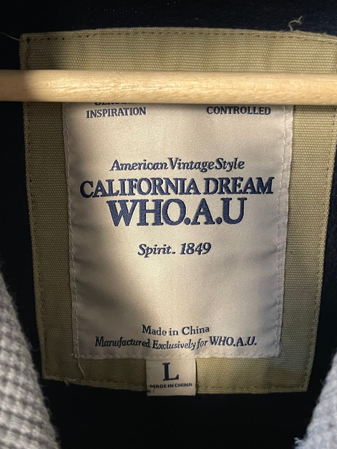 후아유 캘리포니아 자수 후디  상품이미지4