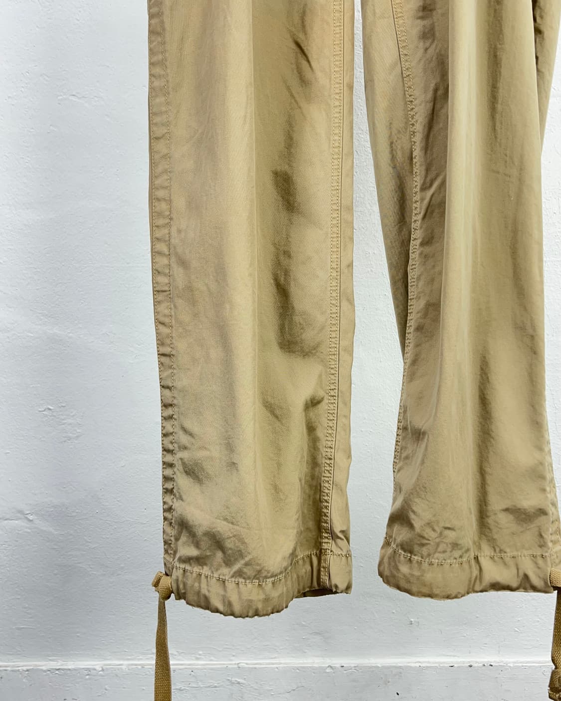 폴로 랄프로렌 베이지 워크웨어 테이퍼드 렌치 코튼 팬츠 상품이미지4