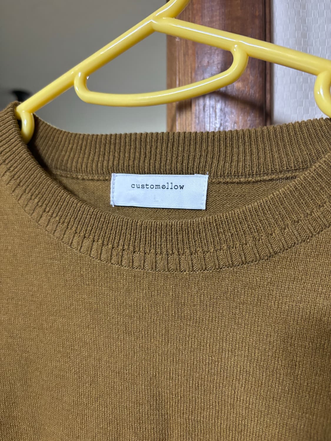 커스텀멜로우 니트 브라운 나이키 아디다스 노스페이스 스노우피크 상품이미지6