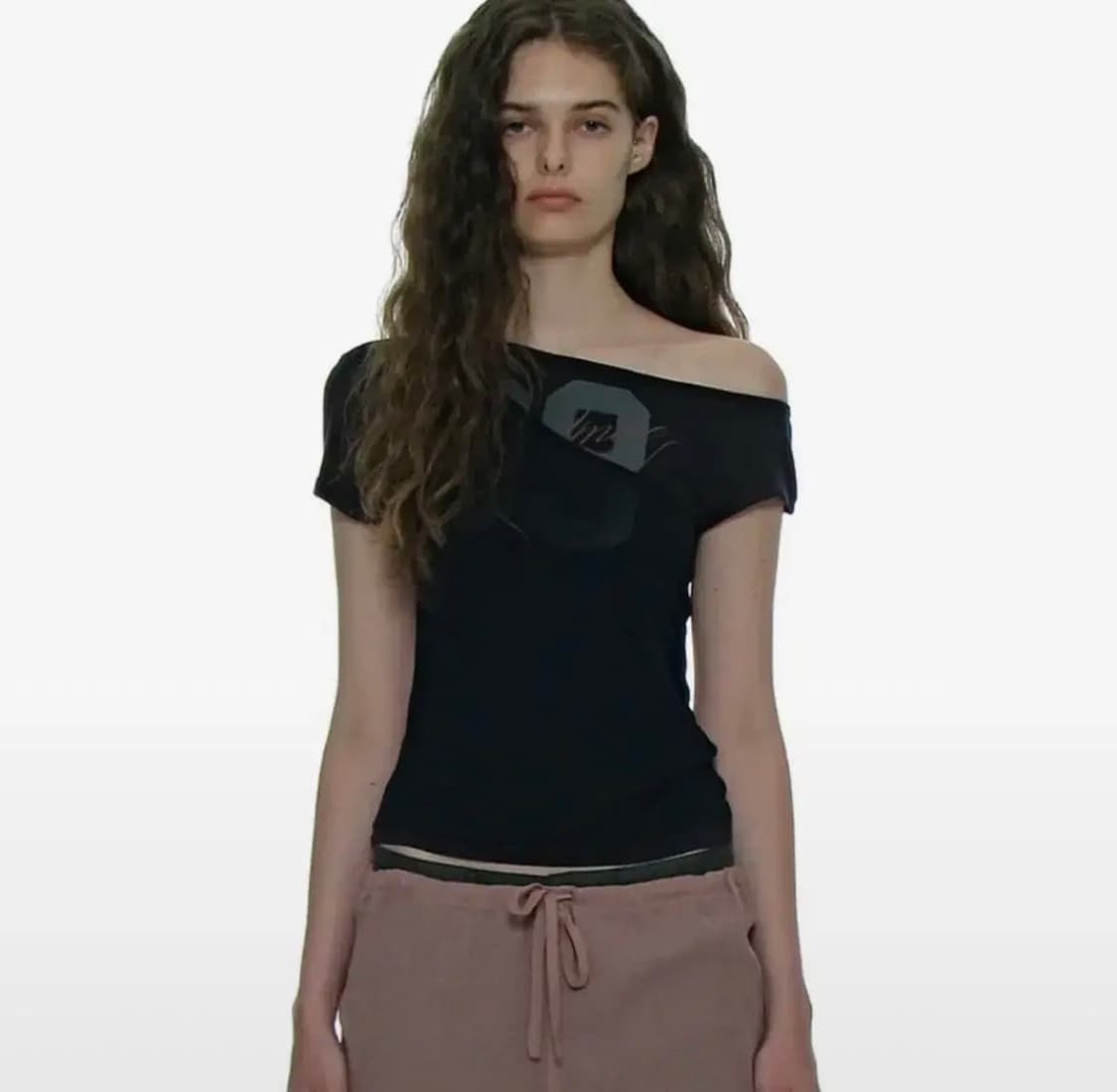 Partimento women unbalnce T 상품이미지1