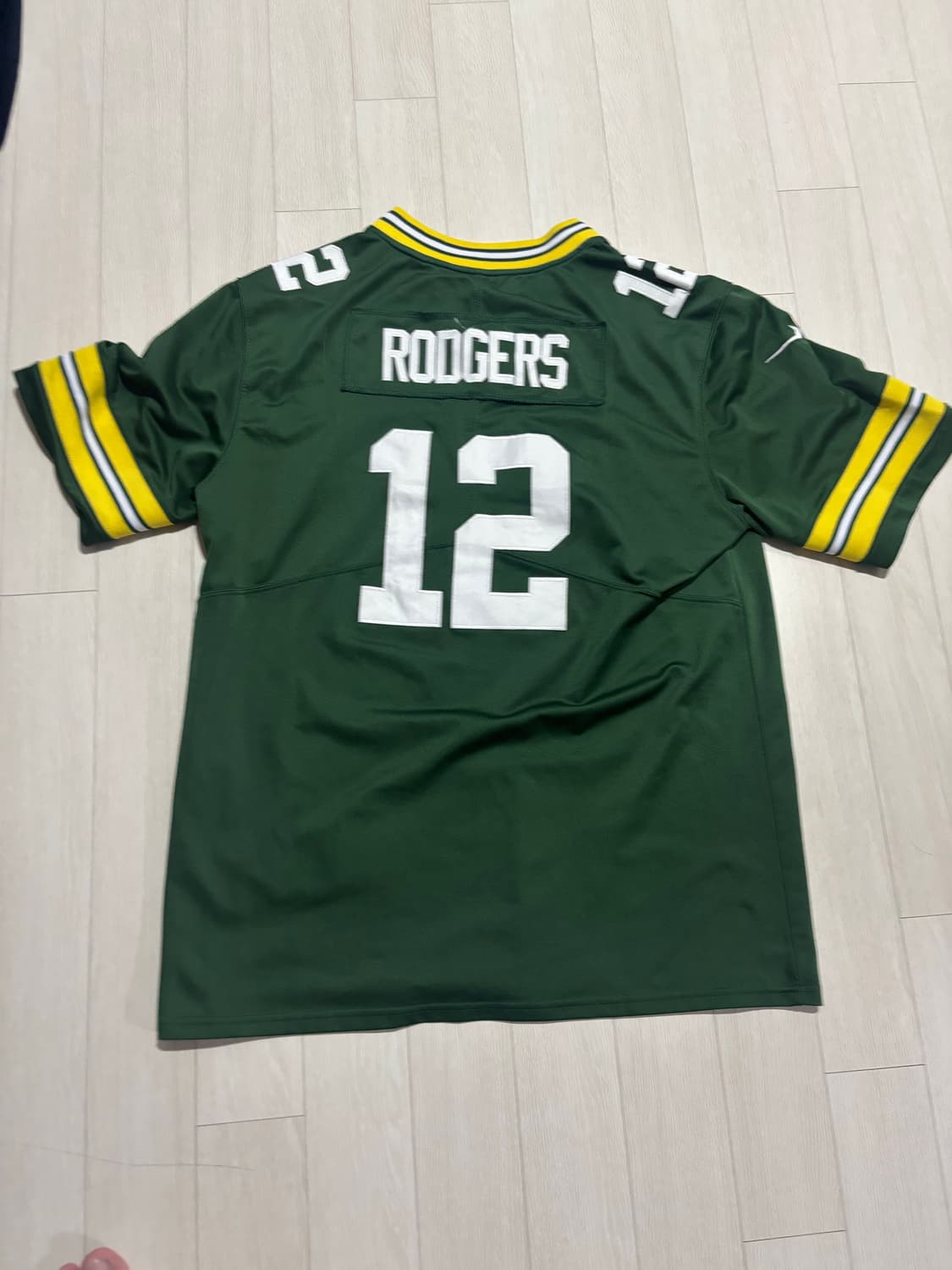 나이키 nfl 풋볼져지 XL 그린 마킹 상품이미지2