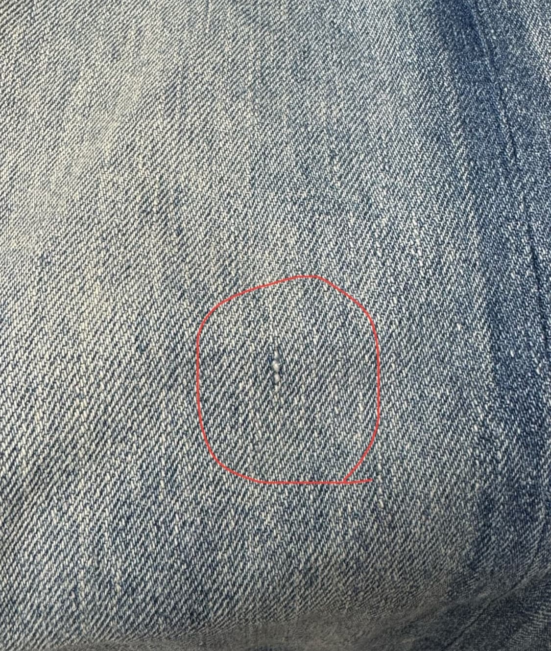 사이즈 4) 오라리 23fw 셀비지 페이디드 라이트 데님 라이트 인디고 상품이미지10