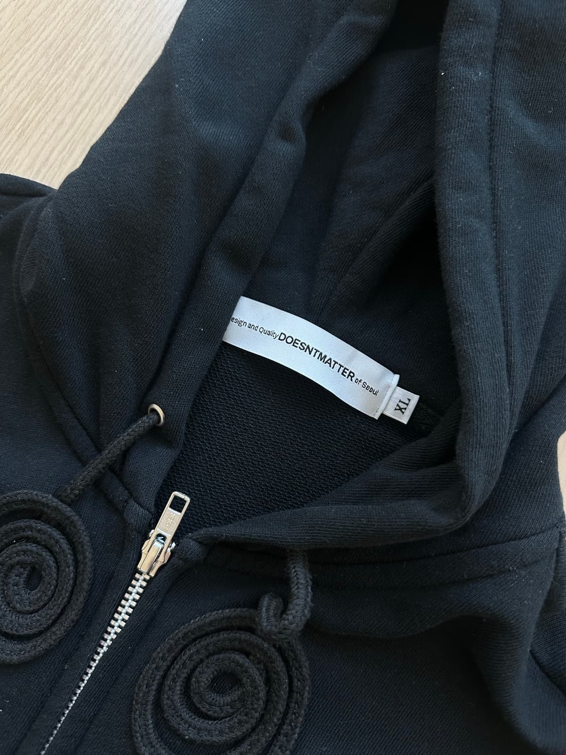 doesnmatter 더즌매러 후드집업 상품이미지2