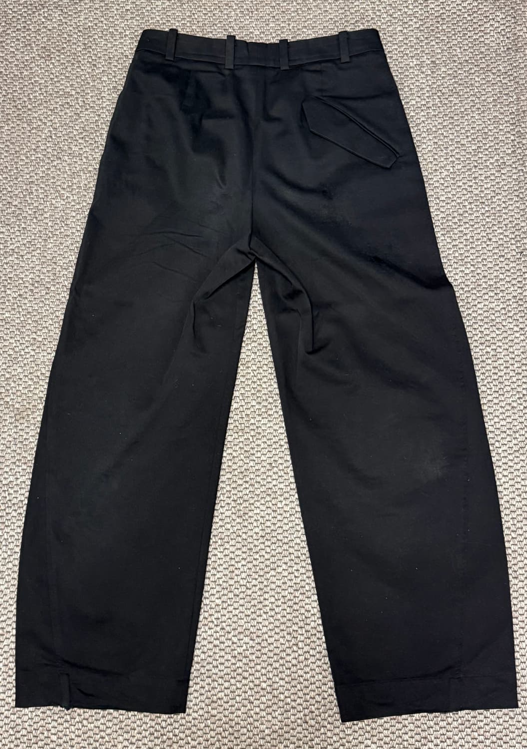Aieul Curved Trousers_black 상품이미지3