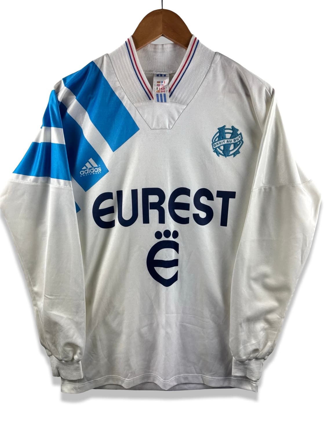 90s 아디다스 93-94 올랭피크 드 마르세유 올드 유니폼2809 상품이미지1