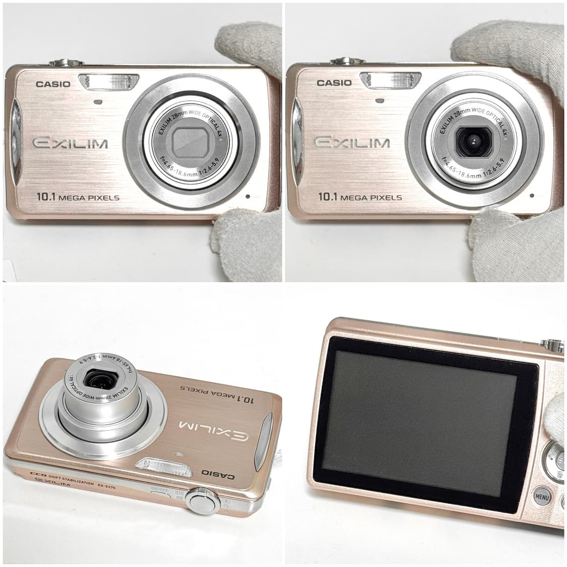 카시오 엑슬림 Z270 로즈골드 빈티지디카 상품이미지6