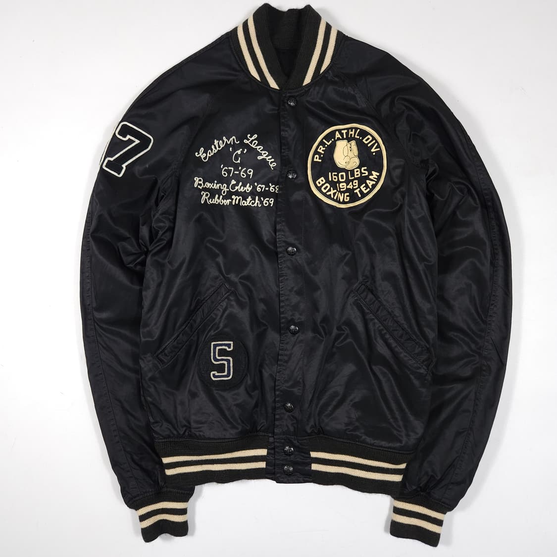 폴로 랄프로렌 복싱클럽 양면 바시티 자켓 상품이미지1