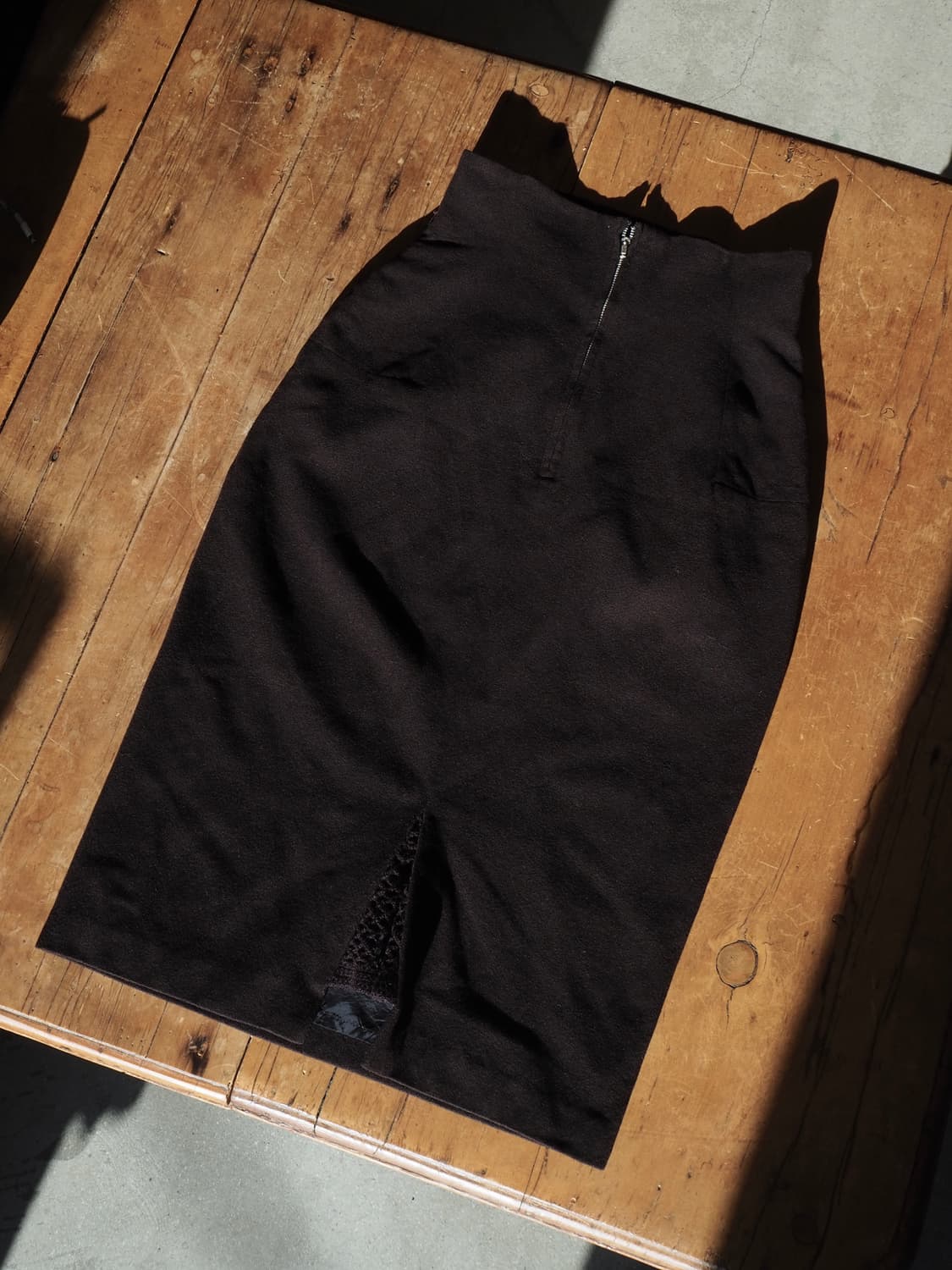 YOHJI YAMAMOTO wool skirt  상품이미지1