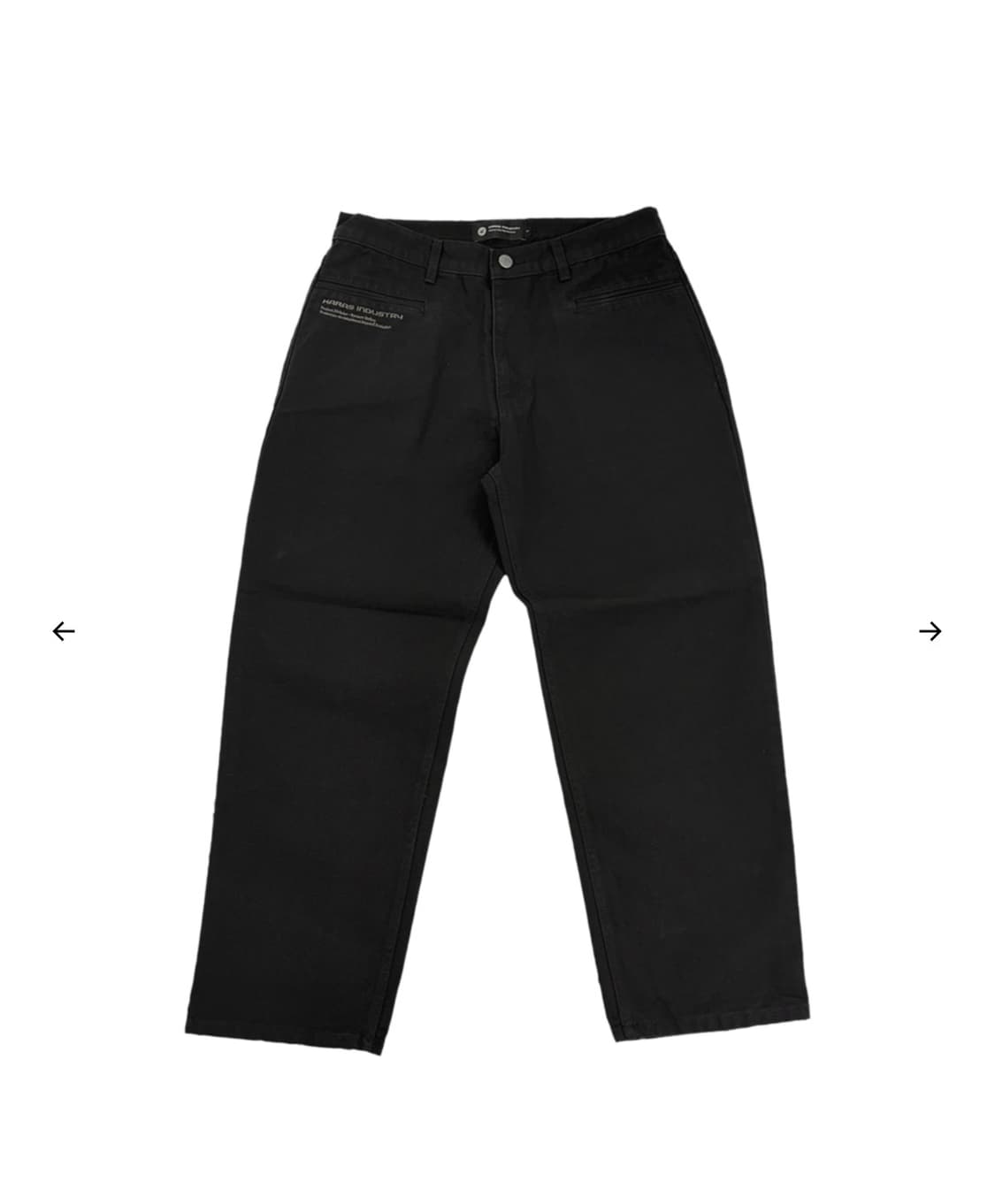 카라스 인더스트리 데님 팬츠 상품이미지2