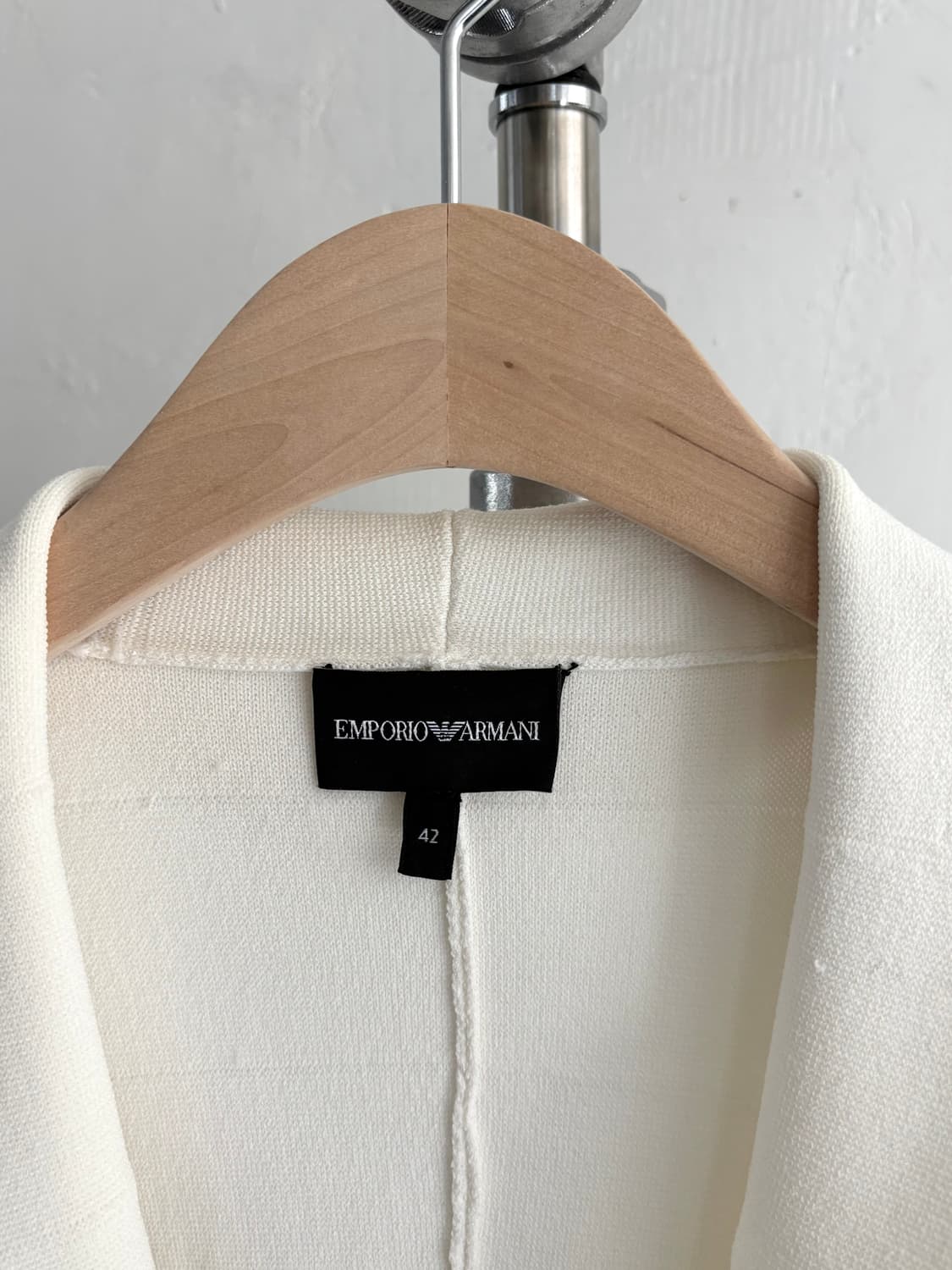 Emporio Armani 엠프리오 아르마니 화이트 패턴 가디건 상품이미지5