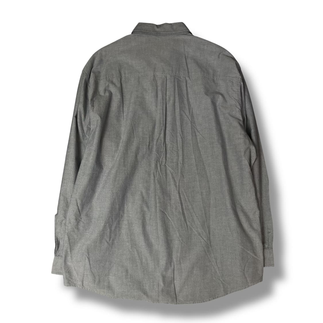 BANG BANG 미니로고 옥스퍼드 그레이 셔츠 115 상품이미지2