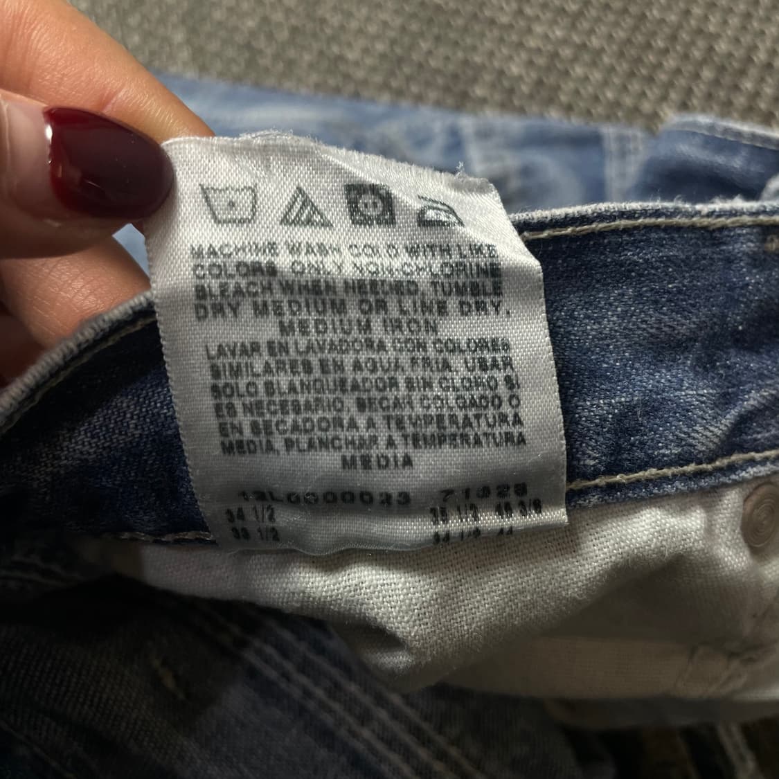 (34) 랭글러 중청 카펜터 데님 팬츠 상품이미지6