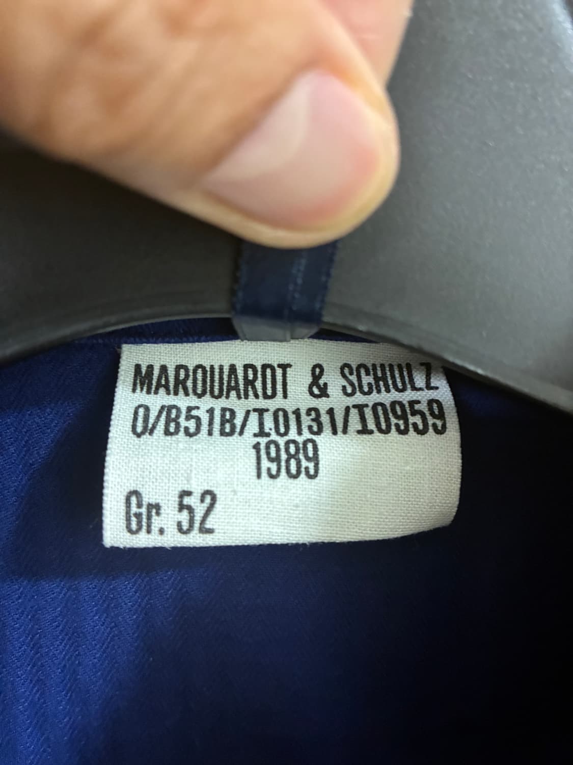 빈티지 워크자켓 블루 상품이미지4