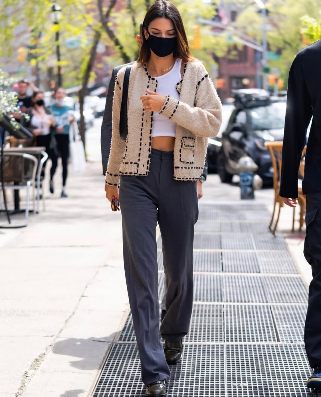 새상품택O) 오픈와이와이 울 스티치 가디건 open yy 더오픈프로덕트 상품이미지1