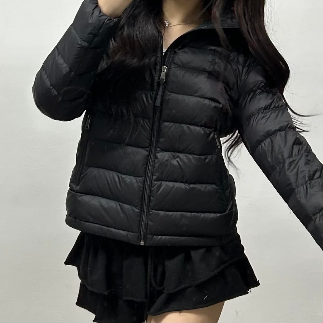 폴로 랄프로렌 신형 라벨 블랙 경량 패딩 자켓(S) 상품이미지2