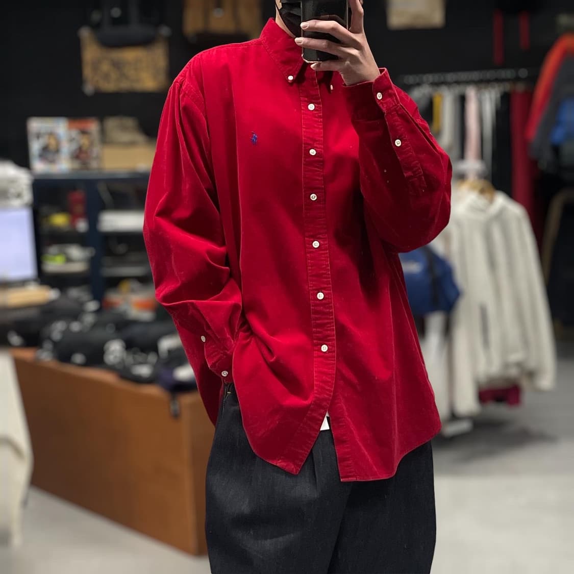 폴로 코듀로이 셔츠 상품이미지2